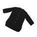 VINTORKY Beauty and Hairdressing Work Clothes Barber Smocks Hair Cutting Coat Haircut Cape Fiber Black