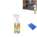 Lqlq Clean Up Kitchen Oil Stains Lqlq Powerful Clean Up Kitchen Oil Stains All-Purpose Kitchen Pots and Pan Cleaner 60ml (Color : 1pcs)