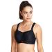 Panache Women's High Impact Underwire Sports Bra 36E Black