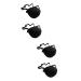 TOVINANNA 4 Pcs Lazy Eye Patch Eyepatchs Adult Costumes Sponge Eye Patch Eye Mask Pirate Patches Eye Patches