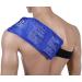 Wrapit Relief Large Gel Ice Pack with Strap - Hot/Cold Pain Relief for Knee, Back, Ankle, Neck & Shoulder - Freezable & Microwavable for Sports Recovery - Buy Online on GoSupps.com