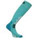 Eurosocks Women's Snowdrop Medium Weight Over the Calf Socks Large Turquoise