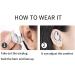 Silicone Ear Plugs for Sleeping - 2 Pairs Reusable & Washable Noise Reduction Earplugs for Sleep, Work, Swimming, Concerts - Blue - Buy Online on GoSupps.com
