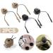 Premium Helmet Rail Adapter Holder - POM & Stainless Steel Comtac Headset Support Left & Right Side Fastenings - Black - Buy Online on GoSupps.com