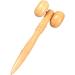 Elevated Muscle Roller Stick Massage Tool | Anti-Aging Facial Massager & Hand Roller - Mini Bamboo for Ultimate Relaxation - Buy Online on GoSupps.com