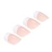 Handcess French Press On Nail Set - Nude Ballerina Artificial Fingernails for Women & Girls | 24 Pieces - Buy Online on GoSupps.com