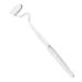 S-shaped toothbrush soft interdental toothbrush tongue coating brush mouth-tooth cleaning brush soft silicone-toothbrush head reusable toothbrush with soft bristles S-grip Zah transparent 1 piece (1 Pack)