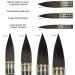 Creative Mark Danube Watercolor Quill Brush #10 - Kazan Squirrel & Synthetic Hair, Professional Painting Brush - Buy Online on GoSupps.com