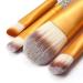 15-Piece Makeup Brush Set - Eye Shadow Eyeliner Lip Brushes | Beauty Tool Kit for Professional Makeup | Color 4 - Buy Online on GoSupps.com