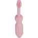 Baby Molar Toothbrush - Silicone Teething & Tooth Care for Babies (Pink) | Gentle Massage & Clean - Buy Online on GoSupps.com