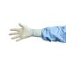 MediChoice HALYARD Micro Surgical Glove Synthetic Neoprene 5.9 mil Thick Powder Free Sterile 5.5 XS Cream 1314SGL85055 (Box of 50 Pairs - 100 Total)