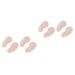 FOMIYES 4 Pairs Forefoot Pad Forefoot Cushion Heels Leather Foot Pad Womens Shoe Inserts Leather Shoe Pad Womans Heels Metatarsal Half Foot Pad Fore Foot Non-Slip High Heel Women's