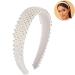 Elegant White Pearl Headband | Stylish Hair Accessories for Women - Shop Now! - Buy Online on GoSupps.com