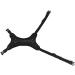 Adjustable Reflective Dog Safety Harness with Leash Set - No-Pull Breathable Vest for Small, Medium, Large Dogs - Training and Walking - Black - Buy Online on GoSupps.com