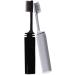 3 Set of Foldable Bamboo Charcoal Toothbrushes for Travel Camping & Outdoors - Eco-Friendly Style 03 - Buy Online on GoSupps.com