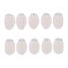 Beaupretty 10pcs Stickers Foam Shoe Inserts Heel Patch for Shoes Heel Inserts High Heel Pads Foot Corn Sticker High Heels Rear Heel Sticker Liquid Gel Women's Half Size Pad As Shown 6.9X2.8X0.01CM