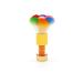 Nail Care DIY Tool Glitter Manicure Salon Nail Art Dust Brush Powder Remover Nail Cleaner Fiber Hair (Gold)