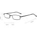 Buy Zjiex Mini Reading Glasses for Men & Women - Super Light Metal Frame Blue Light Blocking | Portable 2.5 & 3.0 Strength Options in Black - Buy Online on GoSupps.com