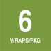 NewGem Sandwich Wrap - Apple Kale 6 Wraps, 2.5 Ounce - Pack of 1 - Buy Online on GoSupps.com