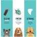 Edgard & Cooper Large Dog Tooth Sticks | 240g Mint & Strawberry Treats for Dental Hygiene - Low Calorie Long Lasting Chew - Buy Online on GoSupps.com