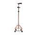Thick Aluminum Cane Four-Legged Walking Stick Old Crutch Flashlight Telescopic Multifunction Surprise Gift