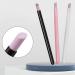 Quartz Grinding Pedicure Pen Washable Cuticle Dead Skin Remover Nail File Polishing Stick Tools for DIY Manicure Pink - Buy Online on GoSupps.com