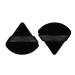 LuLiyLdJ 12 Pack Makeup Puff Triangle Puff Cotton Puff Loose Powder Puff Women Face Makeup (Black)