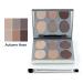 Jerome Alexander New Again Eyeshadow Palette & Brush | 6 Blendable Shades - Autumn Haze - International Shipping Available - Buy Online on GoSupps.com