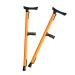 Underarm Crutches Crutches for Adults Medical Crutches with Comfy Handle Retractable Lightweight Walking Stick (Yellow) Journey