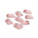 Brishow Pink French Press-On Nails 24 Ballerina Acrylic Short Artificial Nails for Women & Girls Easy Stick-On Manicure - Buy Online on GoSupps.com