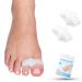 FootLove HALUX SILICONE CHALLENGE WITH DOUBLE RING N06 GEL (2 PCS) White