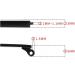 Jingyun Metal Glasses Replacement Temple Arms for Adults Durable H01 Frame Parts - Buy Online on GoSupps.com