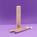 Toni Fresh Travel Set Bambini Bamboo Toothbrush (Purple)