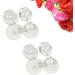 5 Pairs Clear Silicone Thong Sandal Toe Protectors - Gel Cushions for Sandal Flip Flops - Style B - Buy Online on GoSupps.com