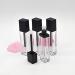 6 Piece 7ml Lip Gloss Tube Set - Refillable Clear Plastic Containers with Brush Applicator for DIY Lip Gloss & Lip Balm - Buy Online on GoSupps.com