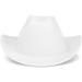 Zodaca Western Felt Cowboy Hat - Adult Size, White - Unisex Costume Accessory - Buy Online on GoSupps.com