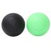 Lurrose yoga massage ball 2 pc massage roller TPE massage ball yoga-ball yogar roll for massage elastic back roll Muscle roll Elasticity TPE massage ball 6.3x6.3 cm As shown