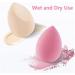 Qlarnaweer Beauty Blender Sponges 8 Pcs Makeup Sponges Blender Set with Egg Case and 1 Sponge Holder Pink Pink 9 Piece - Buy Online on GoSupps.com
