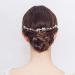 Resweky Bride Wedding Flower Hair Comb Silver Rhinestone Bridal Hair Pieces Bride Hair Side Comb Hair Accessories for Women and Girls - Buy Online on GoSupps.com