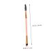 6pcs Eyebrow & Eyelash Brush Set - Portable Makeup Kit with Lash Curler Wooden Handle | Grooming Tools for Perfect Brows & Lashes - Pink - Buy Online on GoSupps.com