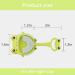 YVOETN Kids U-Shaped Toddler Toothbrush | Food Grade Soft Silicone Brush | Manual Training Toothbrush 360 Design | Ages 2-6 - Buy Online on GoSupps.com