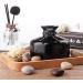 200 ml Glass Diffuser Bottles - Aromatherapy Vessel for DIY Essential Oils & Fragrance Accessories | Replacement Sticks - Black/Blue - Buy Online on GoSupps.com