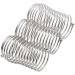 Stainless Steel Telescopic Rotating Spring Ring Men's Workout Fitness Equipment to Help You Delay Exercise (M) -621 - Buy Online on GoSupps.com