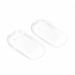 FRCOLOR Foot Care Insoles Clear Silicone Shoes Insoles Shoe Insoles Foot Insoles Invisible Heel Cusion Insoles As Shown L