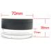 MAGICLULU 2 Pcs Cosmetic Case Empty Loose Face Powder Hen Figurine Makeup Powder Travel Loose Powder Puff 7*3.8cmx2pcs Blackx2pcs - Buy Online on GoSupps.com