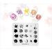 KADS Nail Stamping Plate FL035 - Flower Nature DIY Image Template for Manicure - Buy Online on GoSupps.com