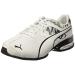PUMA Men's Tazon 6 Sneaker 7 Cyclone White-black