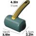 Extra Sticky Lint Roller for Pet Hair - 60 Sheet Reusable Travel Tool for Dogs & Cats - Premium Fur Remover - White - Buy Online on GoSupps.com
