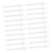 Beaupretty 80st nose hair removal pp stick nose hair wax nose hair wax nose holes cleaning wax stick wax sticks for nostrous spatula wax stick nose hairstick