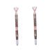FOMIYES 2pcs Embroidery Pen Eyebrow Pen 3 Head Needle Pen Permanent Pen Eyebrow Kit Manual 3d Rose Gold